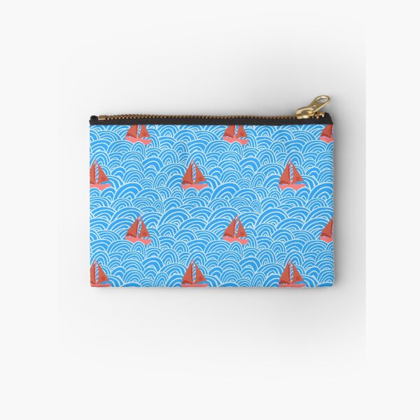 Item preview, Nautical Yacht with Ocean Waves NO08 Yacht at Sea designed and sold by HueyDesign.