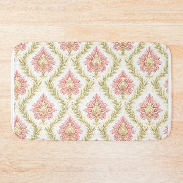 Item preview, An old-fashioned wallpaper pattern with floral motifs designed and sold by Ratatosk-AI.