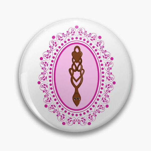 Item preview, Welsh Love Spoon Cute Pink designed and sold by Studio Lisa Jayne.