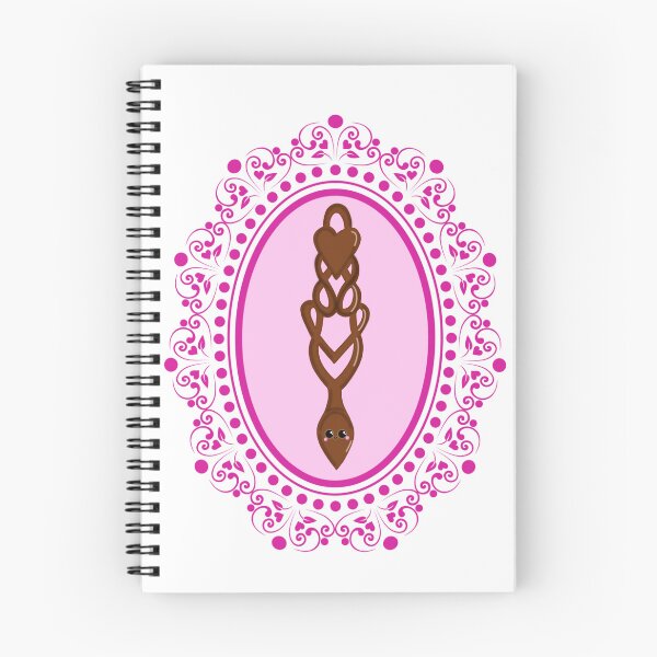 Item preview, Welsh Love Spoon Cute Pink designed and sold by Studio Lisa Jayne.