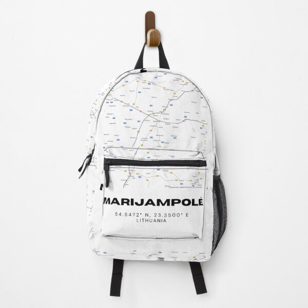 Item preview, Marijampolė Lithuania Coordinates Print | Minimalist City Art designed and sold by RM-Journey.