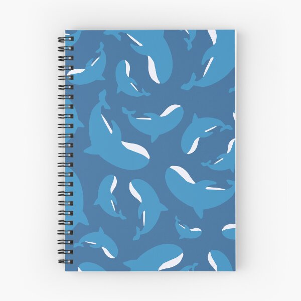 Item preview, Whales Ocean Sea Life NO12 Wandering Whales designed and sold by HueyDesign.