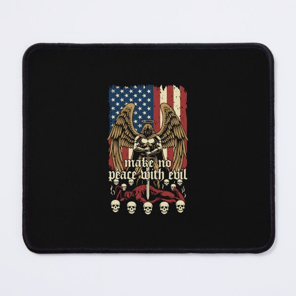 Item preview, Make No Peace With Evil Motivational Warrior Mindset Faith-Inspired Strength designed and sold by najaks.