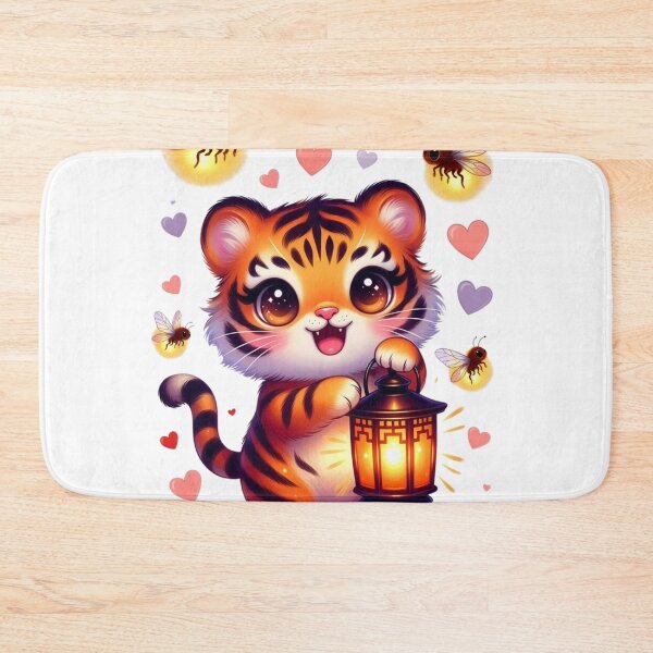 Item preview, Cute Tiger Lantern & Bees designed and sold by CoquetteLunaCo.