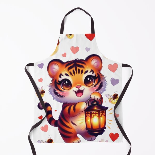 Item preview, Cute Tiger Lantern & Bees designed and sold by CoquetteLunaCo.