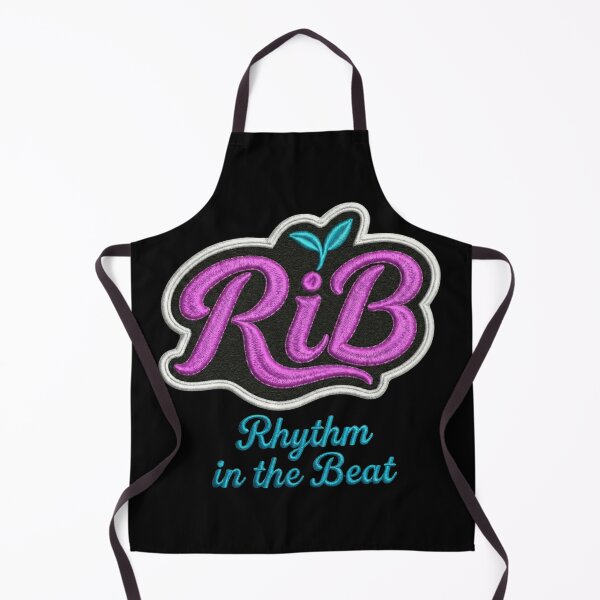 Item preview, Neon Pop RiB Embroidered Script Logo Teal Sprout designed and sold by Rib-Brand.
