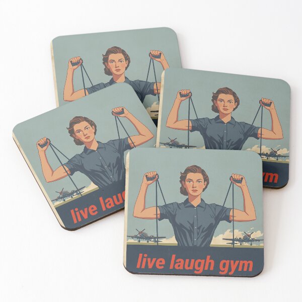Item preview, Live Laugh Gym  designed and sold by SheLifts.