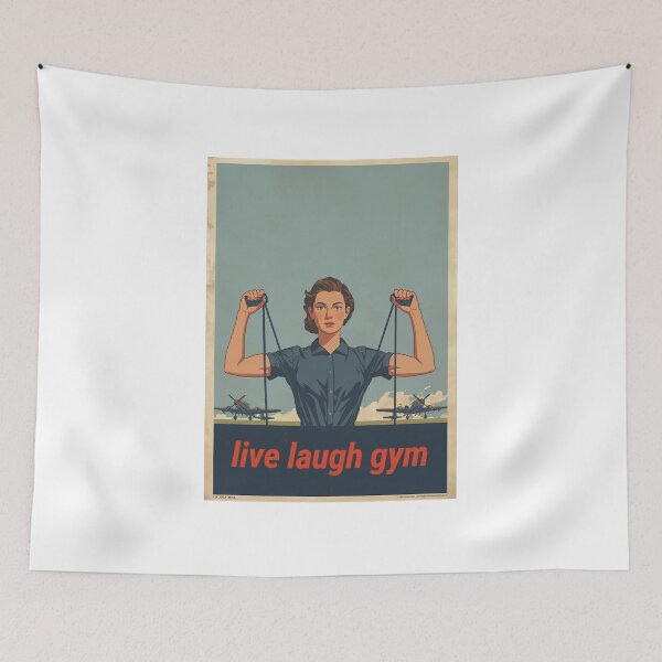 Item preview, Live Laugh Gym  designed and sold by SheLifts.