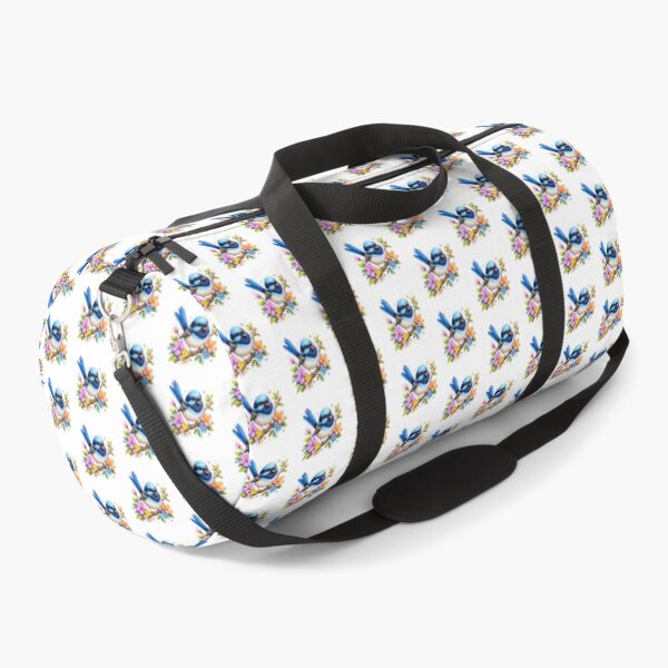 Item preview, Cute Fairywren Bird – Floral Branch Design designed and sold by BirdsRbeautiful.
