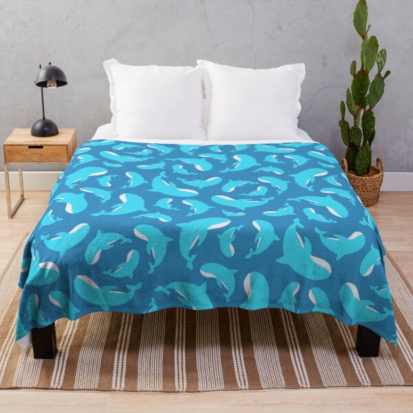 Item preview, Whales Ocean Sea Life NO14 Wandering Whales designed and sold by HueyDesign.