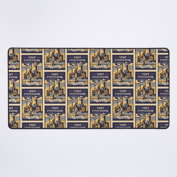 Item preview, Lysychansk Ukraine Retro Vintage Travel Souvenir designed and sold by TravelersGems.