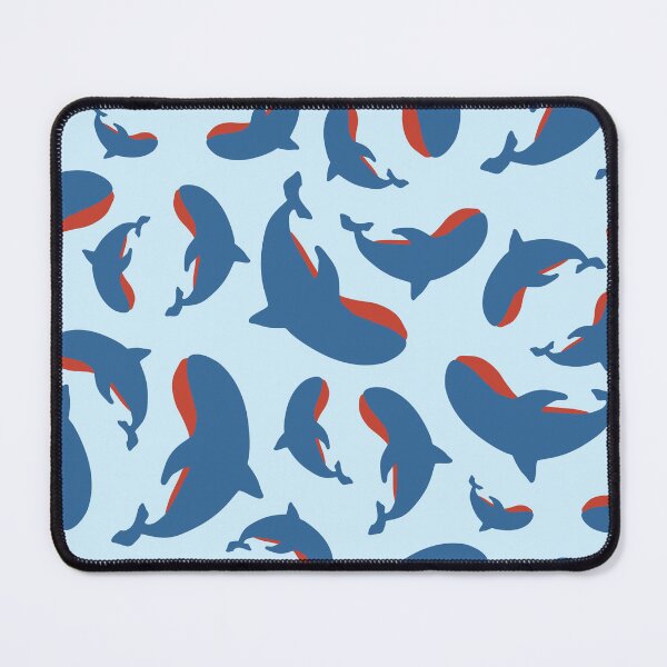Aperçu de l'œuvre Baleines Océan Vie marine NO15 Baleines errantes créée et vendue par HueyDesign.