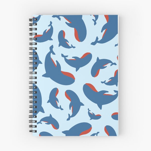 Item preview, Whales Ocean Sea Life NO15 Wandering Whales designed and sold by HueyDesign.