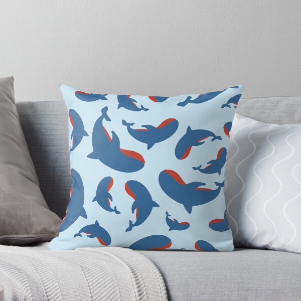Item preview, Whales Ocean Sea Life NO15 Wandering Whales designed and sold by HueyDesign.