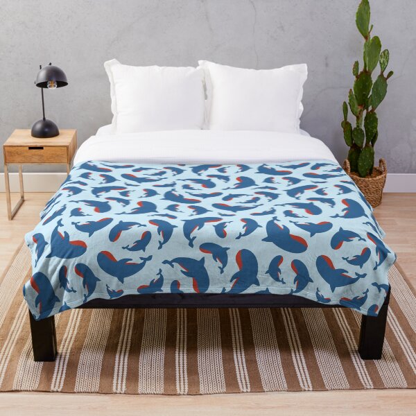 Item preview, Whales Ocean Sea Life NO15 Wandering Whales designed and sold by HueyDesign.
