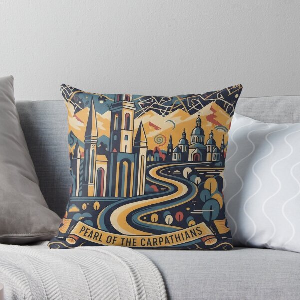 Item preview, Ivano-Frankivsk Ukraine Retro Vintage Travel Souvenir designed and sold by TravelersGems.