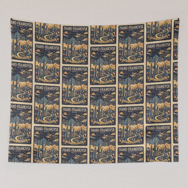 Item preview, Ivano-Frankivsk Ukraine Retro Vintage Travel Souvenir designed and sold by TravelersGems.