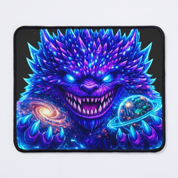 Item preview, Galaxy Neon Monster designed and sold by Nika Art Studio.