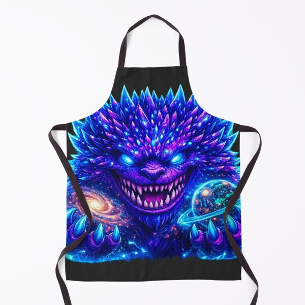 Item preview, Galaxy Neon Monster designed and sold by Nika Art Studio.