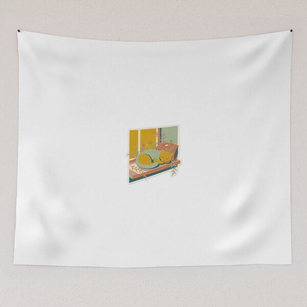 Item preview, Golden Hour Window Cat Nap designed and sold by belajarubic.