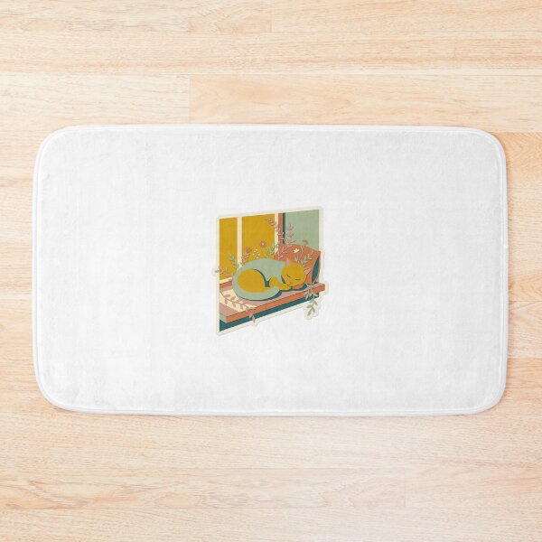 Item preview, Golden Hour Window Cat Nap designed and sold by belajarubic.