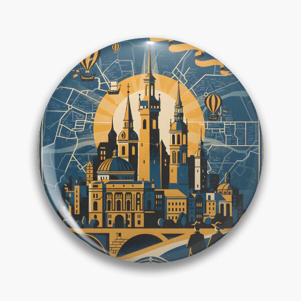 Item preview, Lviv Ukraine Retro Vintage Travel Souvenir designed and sold by TravelersGems.