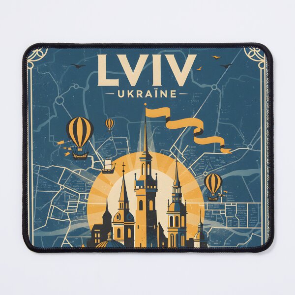 Item preview, Lviv Ukraine Retro Vintage Travel Souvenir designed and sold by TravelersGems.