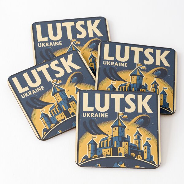 Item preview, Lutsk Ukraine Retro Vintage Travel Souvenir designed and sold by TravelersGems.