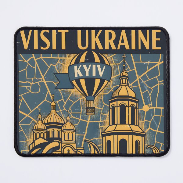 Item preview, Kyiv Ukraine Retro Vintage Travel Souvenir designed and sold by TravelersGems.