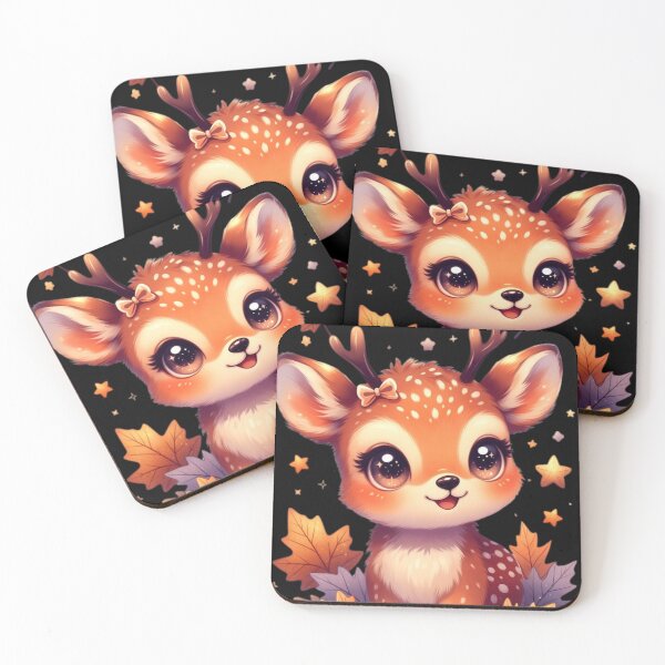 Item preview, Cute Autumn Fawn Sparkle designed and sold by CoquetteLunaCo.