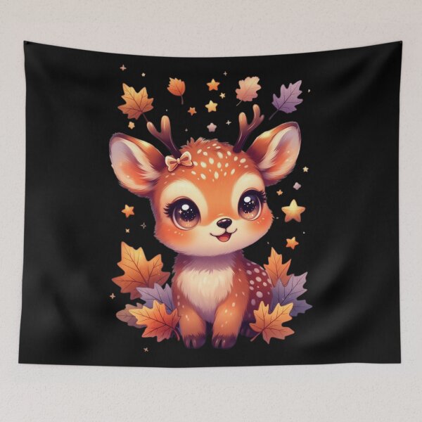 Item preview, Cute Autumn Fawn Sparkle designed and sold by CoquetteLunaCo.