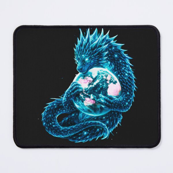 Item preview, Cosmic Neon Monster Dragon designed and sold by Nika Art Studio.