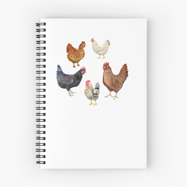 Item preview, Speckled Flock of Chickens  designed and sold by mrsjbz2.