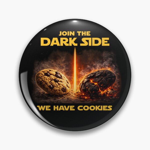 Item preview, Dark Side Cookies – Epic Fiery Cookie Battle Design designed and sold by TomoMadeIt.