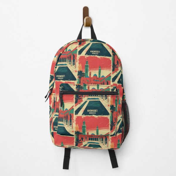 Item preview, Khemisset Morocco Retro Vintage Travel Design designed and sold by TravelersGems.