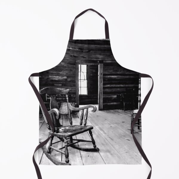 Item preview, Rustic Wooden Interior with Empty Chairs designed and sold by The Unpromised Lens.