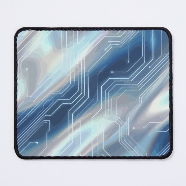 Item preview, Holographic Tech Circuit Pattern designed and sold by RidaSalArt.