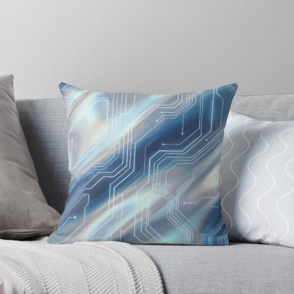 Item preview, Holographic Tech Circuit Pattern designed and sold by RidaSalArt.