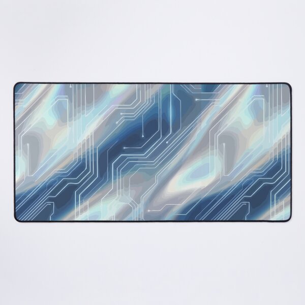 Item preview, Holographic Tech Circuit Pattern designed and sold by RidaSalArt.