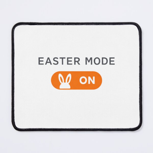 Item preview, Easter Mode On Cute Bunny Shirt Funny Easter Graphic Minimal Minimalist Spring Holiday Gift Idea designed and sold by MoosElkPL.