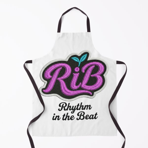Item preview, Neon Pop RiB Embroidered Script Logo Teal Sprout designed and sold by Rib-Brand.