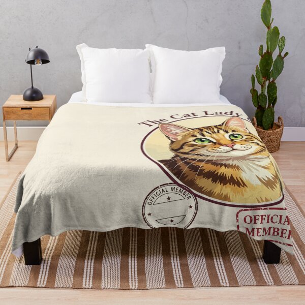 Item preview, The Cat Lady Club Motif Official Member designed and sold by taiche.