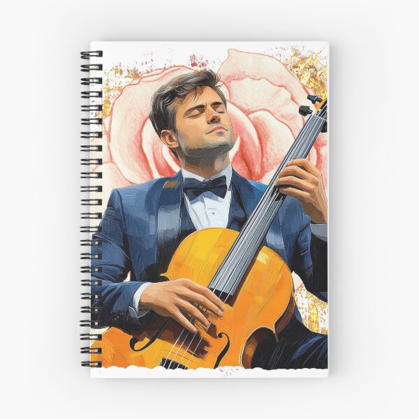 Item preview, Classical Cello Player Art – Elegant Musician Illustration, Romantic Orchestra Vibes, Artistic Music Design designed and sold by ChenEngEng.