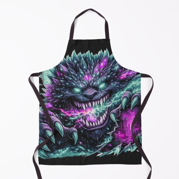 Item preview, Cosmic Neon Monster designed and sold by Nika Art Studio.
