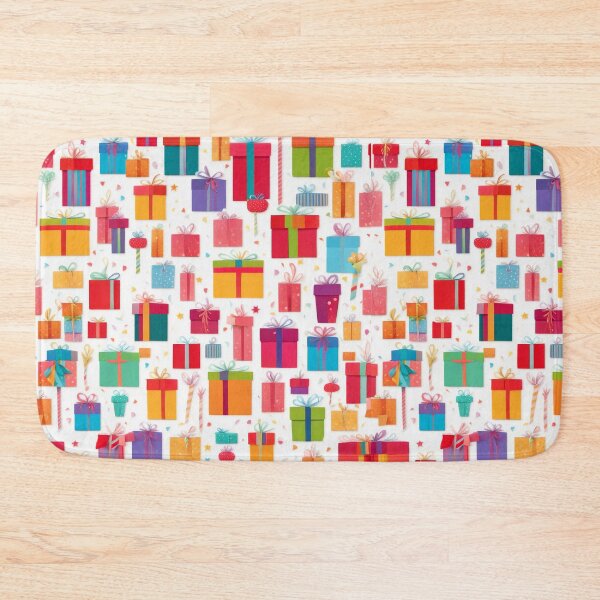 Item preview, Colorful Festive Gift Boxes Pattern designed and sold by pinkal.