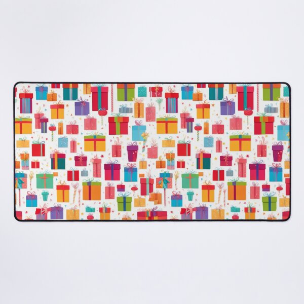 Item preview, Colorful Festive Gift Boxes Pattern designed and sold by pinkal.