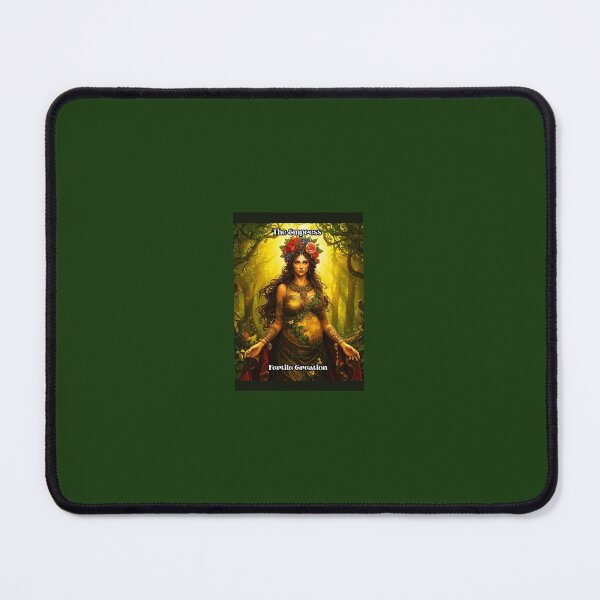 Item preview, The Empress - Tarot Card from Wildwood Green Witch Tarot Deck designed and sold by Earth Nature Creations.