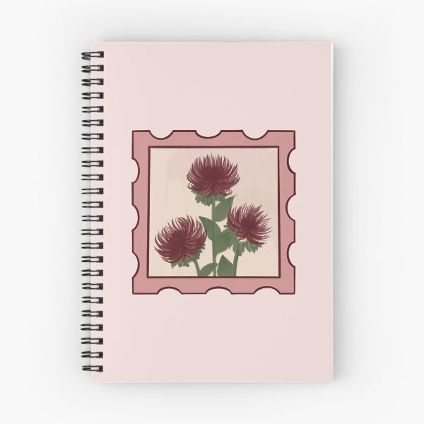 Item preview, Chrysanthemum Stamp designed and sold by Just-2-Raccoons.
