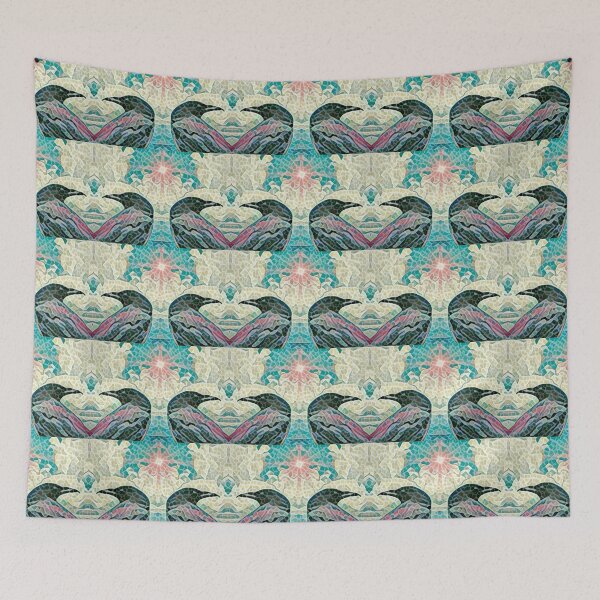 Item preview, Regal Raven Mosaic  designed and sold by oh-bi-me.