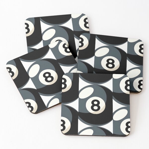 Item preview, Eight Ball Print — Minimalist Graphic Wall Art, Monochrome Billiard Ball Poster, Black and White Abstract Art, Bold Geometric Print designed and sold by Kelvin Hughes Design.